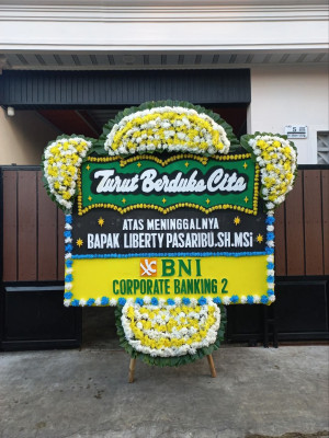 Papan Bunga Duka di Wira Karya