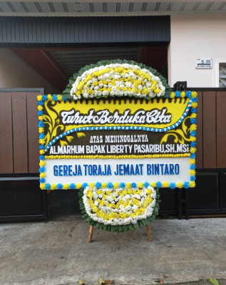 Papan Bunga Duka di Wira Karya
