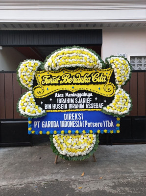 Papan Bunga Duka di Wira Karya