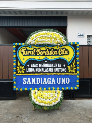 Papan Bunga Duka di Wira Karya
