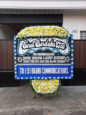 Papan Bunga Duka di Wira Karya